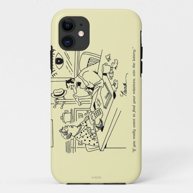 Finding Relatives Case-Mate iPhone Case (Back)