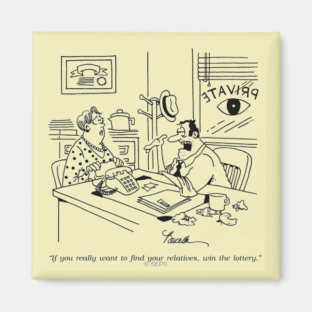 Finding Relatives Magnet (Front)