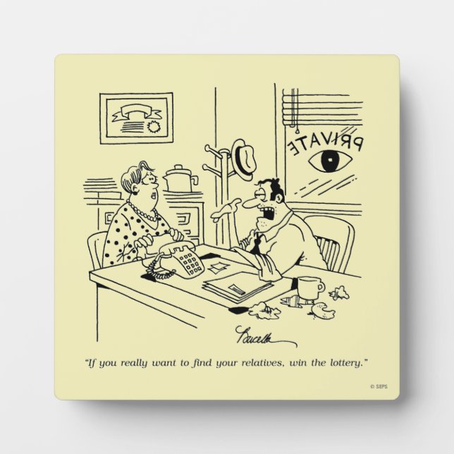 Finding Relatives Plaque (Front)