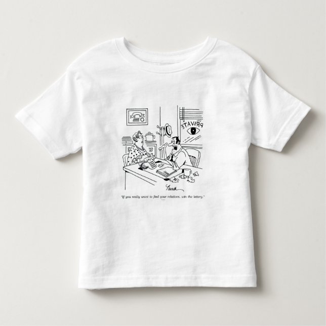 Finding Relatives Toddler T-Shirt (Front)