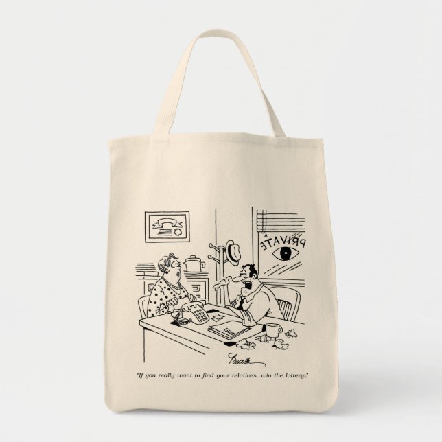 Finding Relatives Tote Bag (Front)