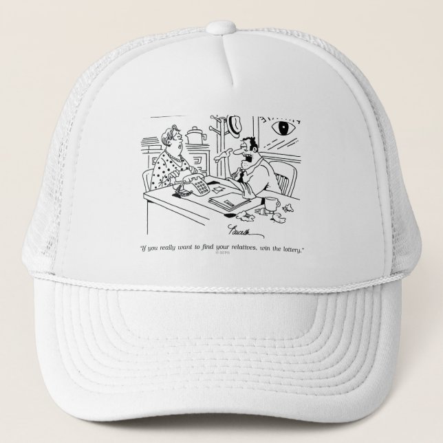Finding Relatives Trucker Hat (Front)