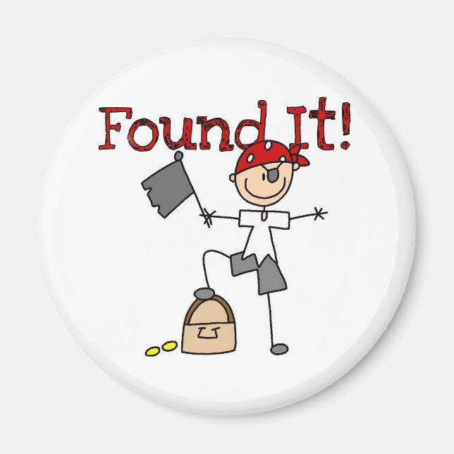Finding Treasure Magnet (Front)