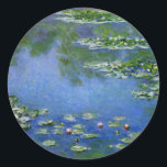Fine art artist Claude Monet Stickers<br><div class="desc">Fine art impressionist painter Claude Monet stickers to go with your cards or invitations. Fully customisable and ready to go! Add a name for bookplates!</div>