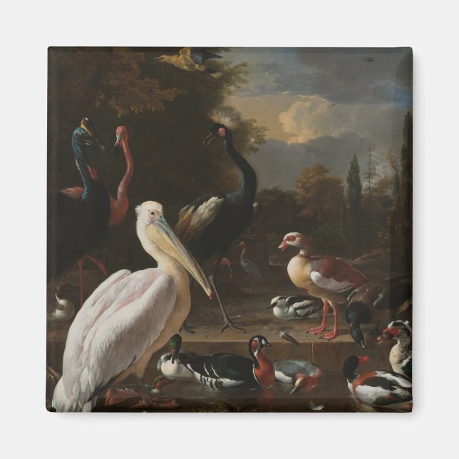 Fine art birds magnet (Front)