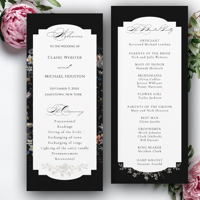 Fine Art Black Floral Calligraphy Programme (Creator Uploaded)