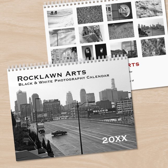 Fine Art Black & White Photography 2026 Calendar (Fine Art Black & White Photography Calendar, front/back)