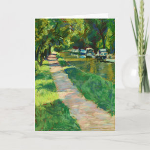 Fine Art Card - Canal Towpath