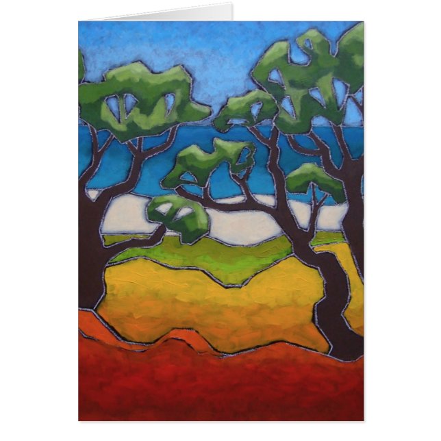 Fine art card from an Original painting (Front)