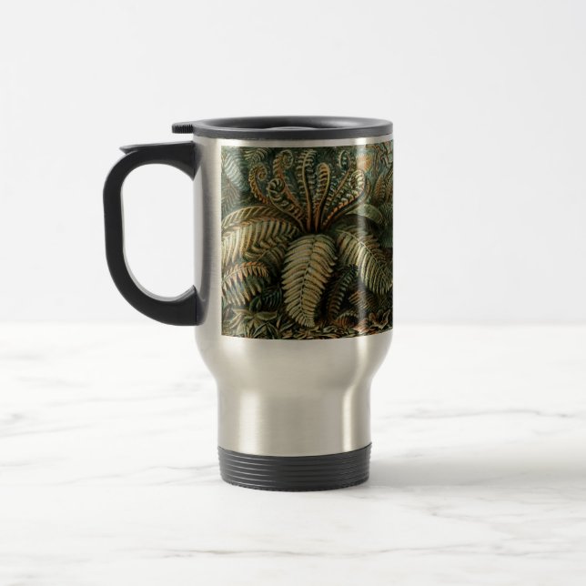 Fine Art Fern  Art Forms of Nature Travel Mug (Left)