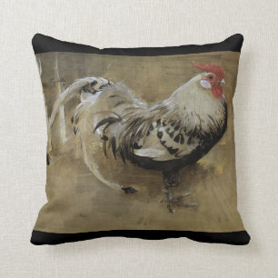 Fine Art Joseph Crawhall "Spangled Cockerel" Cushion