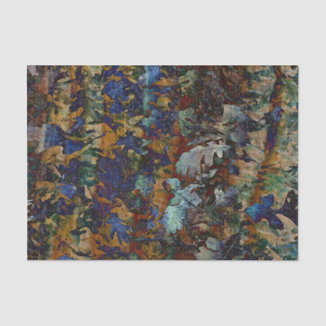 Fine Art Leaves Large Gift Tissue Paper (Front)