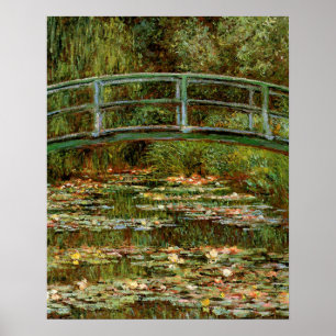 Fine Art Monet Garden Print Painting Impressionist