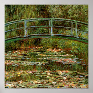 Fine Art Monet Garden Print Painting Impressionist