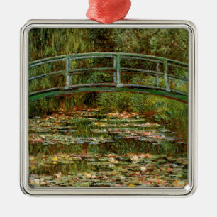 Fine Art Monet Garden Print Painting Impressionist Metal Tree Decoration