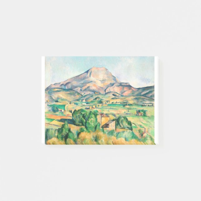 Fine Art Mont Sainte-Victoire by Paul Cézanne Post-it Notes (Front)