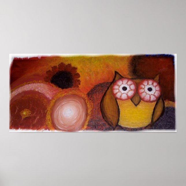 Fine Art Owl Print (Front)