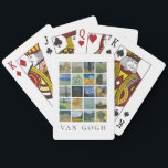 Fine Art Painting Collage Vincent Van Gogh Playing Cards<br><div class="desc">Notebook featuring collage of vintage fine art paintings by Vincent Van Gogh</div>
