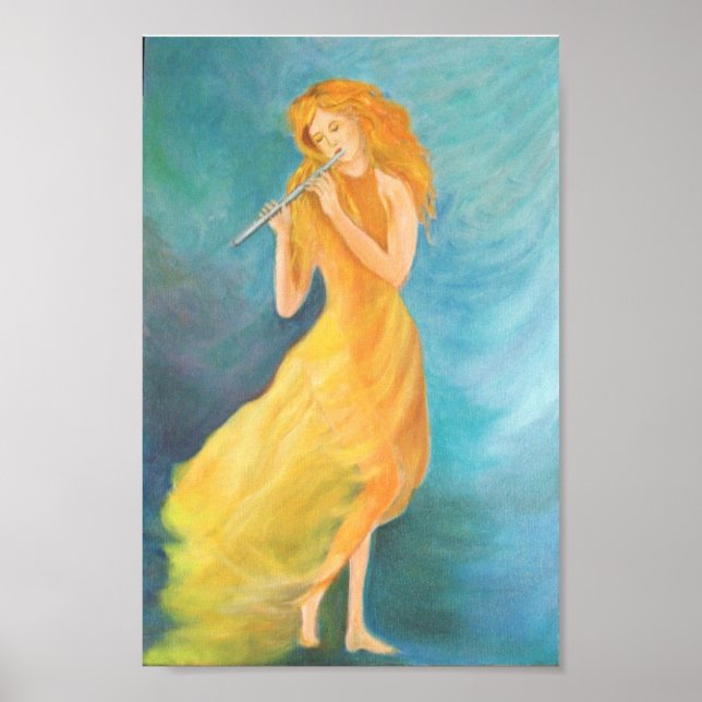 Fine art paintings poster (Front)