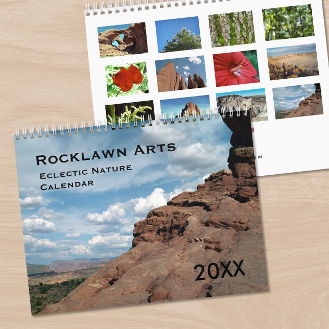 Fine Art Photography Eclectic Nature 2026 Calendar (Fine Art Photography Eclectic Nature Calendar, front/back)