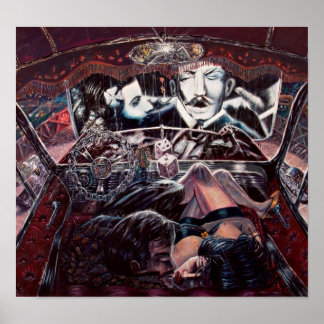 fine art print-''Pelicula#2'' c'05 Adan Hernandez Poster