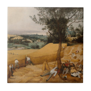 Fine Art The Harvesters 1565 Pieter Bruegel Tile