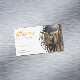 Fine Artist   Professional Magnetic Business Card