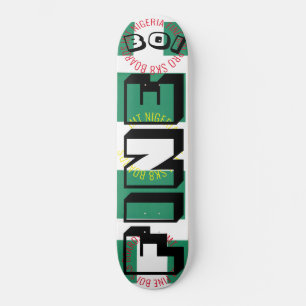 FINE BOI JMT NIGERIA 8 1/4" Skateboard Deck