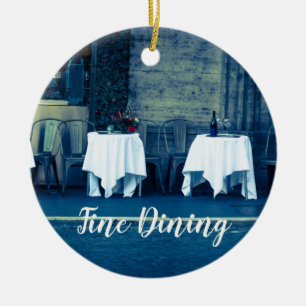 Fine Dining Restaurant for Food Lover and Gourmet Ceramic Tree Decoration