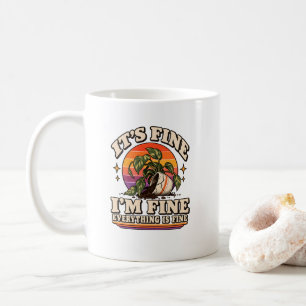 Fine Facade Houseplant Mild Chaos Vibe Coffee Mug