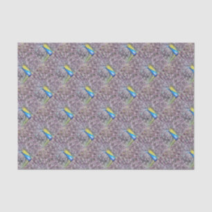 Fine Feather Peacock Mating Plumage Tissue Paper