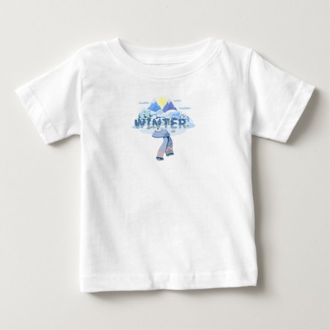 Fine jersey T-shirt for babies (Front)