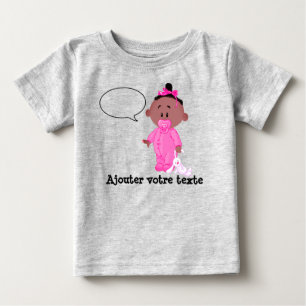 Fine jersey t-shirt for baby