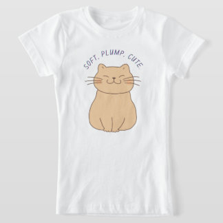 Fine Jersey T-Shirt for kids - With a cute cat
