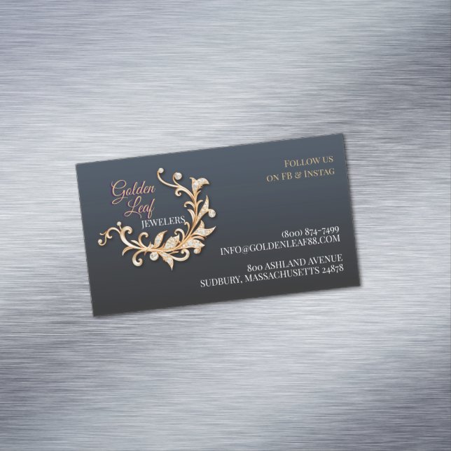 Fine Jewellery Business Card  (In Situ)