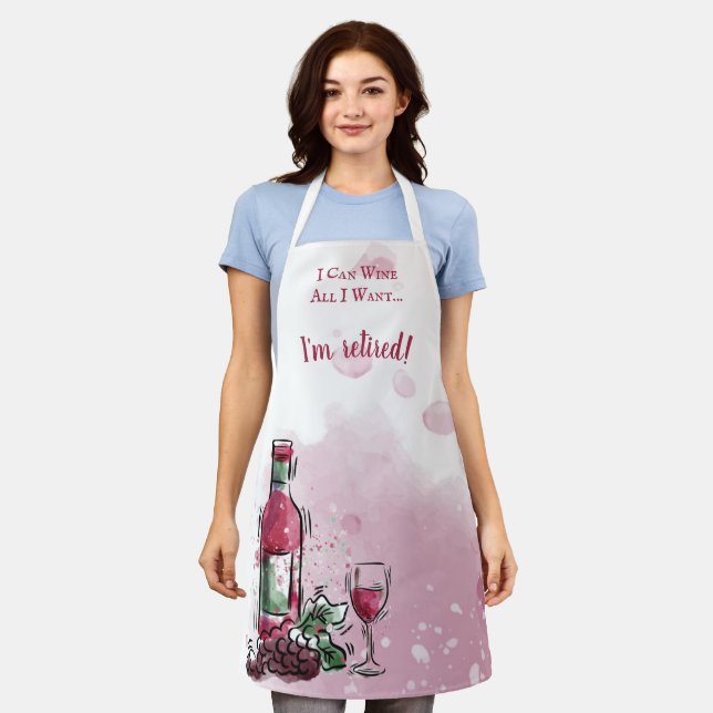 Fine Like Wine Apron (Worn)