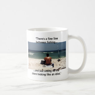 Fine Line Fishing Mug