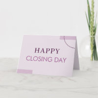 Fine Lines Closing Day Real Estate Agent Pink
