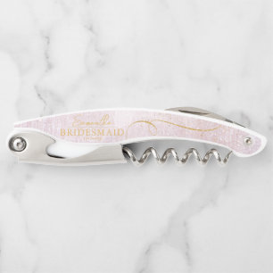 Fine Lines Gold Abstract Wedding Mauve ID867 Corkscrew