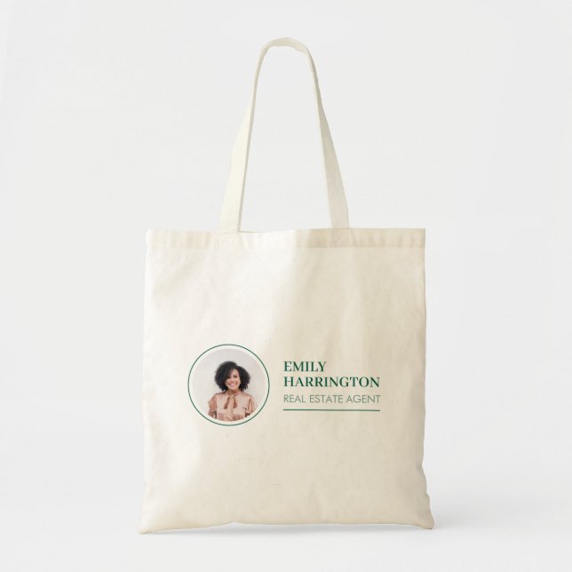 Fine Lines Real Estate Agent Sand Tote Bag (Front)