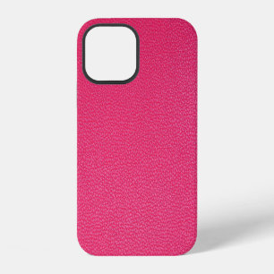 Fine Luxury Pink Cloth Texture. iPhone 12 Case