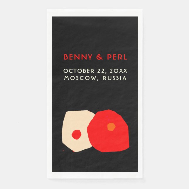 Fine modern design Paper Napkin (Front)