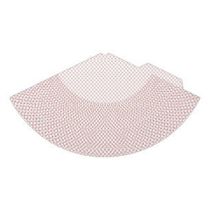 Fine, repeating, diamond-shaped mesh pattern with party hat