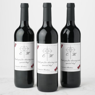 Fine Roses Wine Label