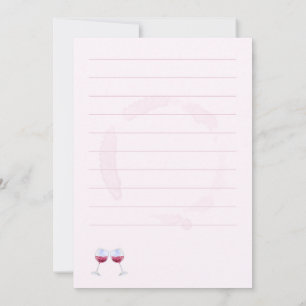 Fine Wine Birthday Card