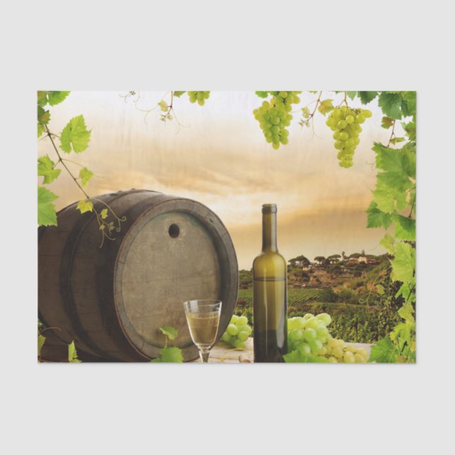 Fine Wine Tissue Paper (Front)