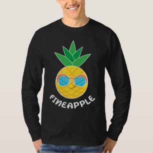 Fineapple Pineapple Eater Tropical Fruit Pineapple T-Shirt