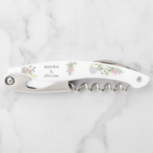 Finely flourished wedding corkscrew