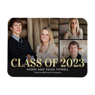 Finest Year Graduation Announcement Magnet