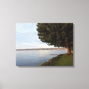 FINGER LAKES CAYUGA LAKE CANVAS PRINT